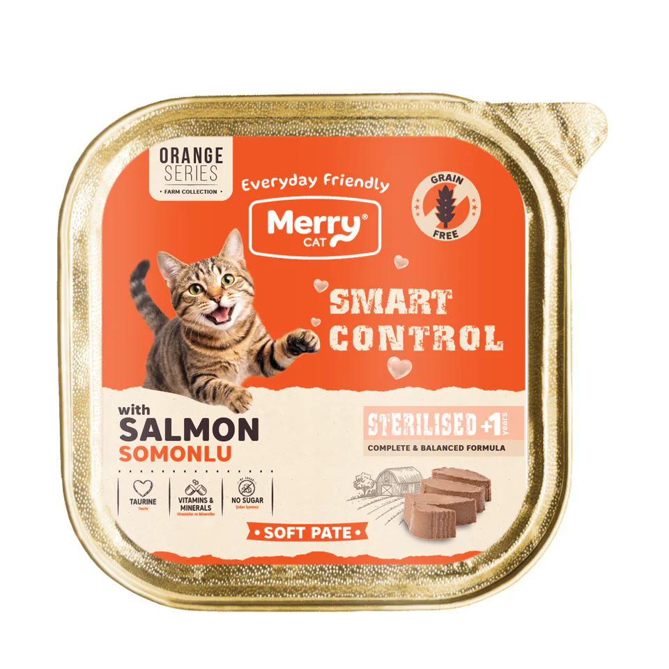 Üstten görünen Merry alüminyum mama kabı